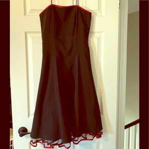 Retro Spaghetti Strap Swing Dress